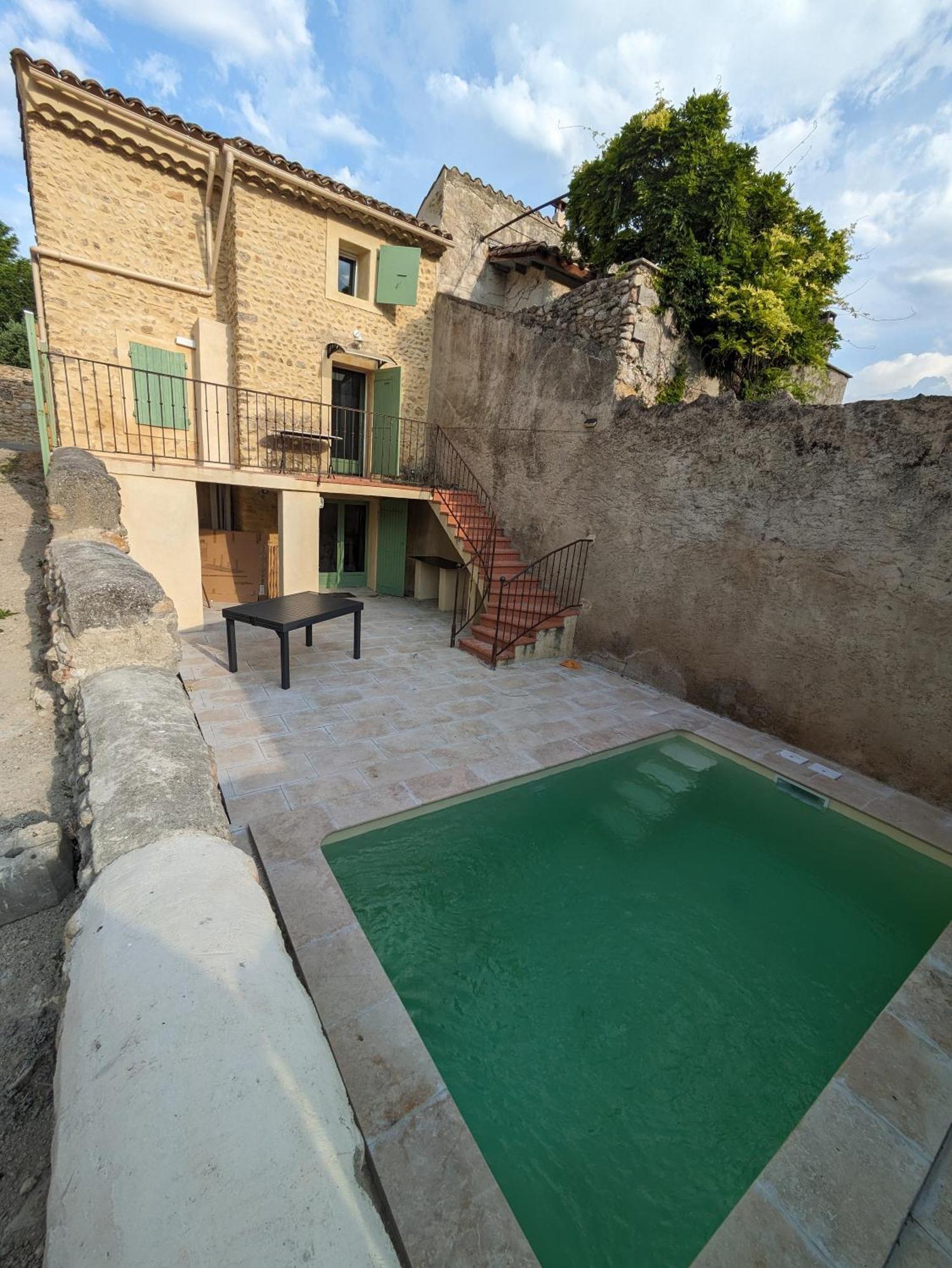 Maison De Village En Provence Saint-Roman-de-Malegarde Exteriör bild